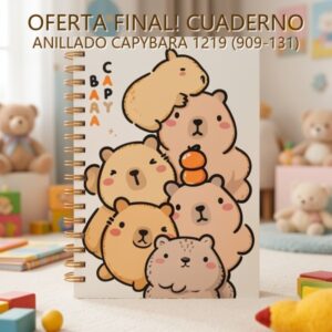 CUADERNO ANILLADO CAPYBARA 1219 (909-131)