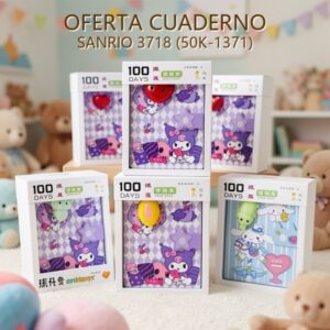CUADERNO SANRIO 3718 (50K-1371)