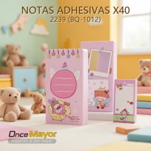 NOTAS ADHESIVAS X40 2239 (BQ-1012)