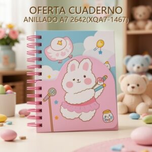 CUADERNO ANILLADO A7 2642(XQA7-1467)