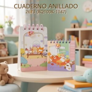 CUADERNO ANILLADO 2673 (XQ100K-1147)