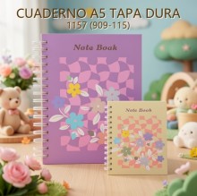CUADERNO A5 TAPA DURA 1157 (909-115)