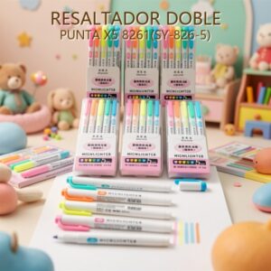 RESALTADOR DOBLE PUNTA X5 8261(SY-826-5)