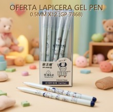 LAPICERA GEL PEN 0.5MM X12 (GP-7868)