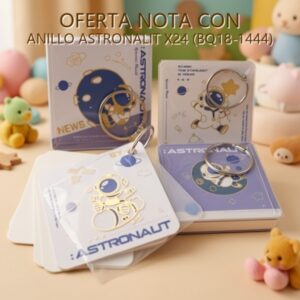 NOTA CON ANILLO ASTRONALIT X24 (BQ18-1444)