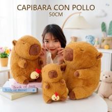 CAPIBARA CON POLLO 50CM