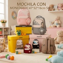 MOCHILA CON MONEDERO 47*32*16cm 5623