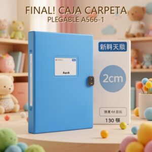 CAJA CARPETA PLEGABLE A566-1