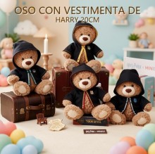 OSO CON VESTIMENTA DE HARRY 20CM