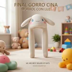 GORRO CINA MORROL CON LUZ