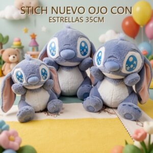 STICH NUEVO OJO CON ESTRELLAS 35CM