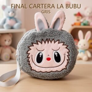 CARTERA LA BUBU GRIS