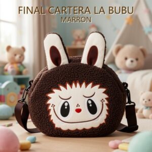 CARTERA LA BUBU MARRON