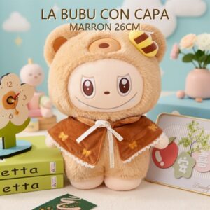LA BUBU CON CAPA MARRON 26CM