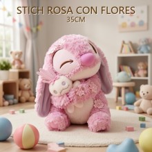 STICH ROSA CON FLORES 35CM