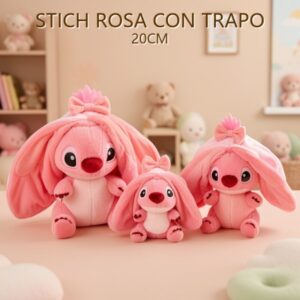 STICH ROSA CON TRAPO 20CM