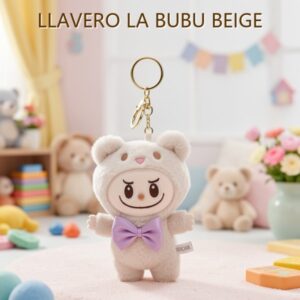 LLAVERO LA BUBU BEIGE