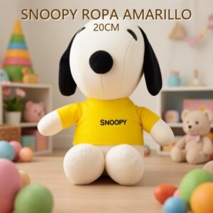SNOOPY ROPA AMARILLO 20CM