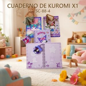CUADERNO DE KUROMI X1 SC-88-4