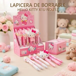 LAPICERA DE BORRABLE HELLO KITTY X1U NO.212
