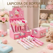 LAPICERA DE BORRABLE HELLO KITTY X1U NO.212