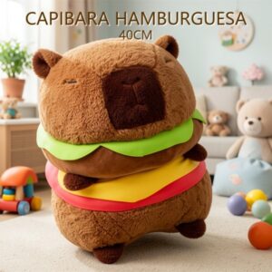 CAPIBARA HAMBURGUESA 40CM