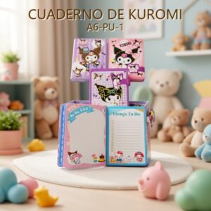 CUADERNO DE KUROMI A6-PU-1