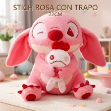 STICH ROSA CON TRAPO 22CM