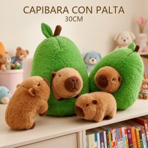 CAPIBARA CON PALTA 30CM