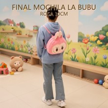 MOCHILA LA BUBU ROSA 30CM