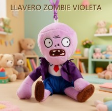 LLAVERO ZOMBIE VIOLETA