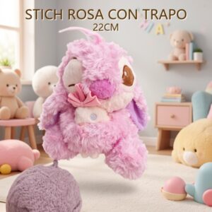 STICH ROSA CON TRAPO 22CM
