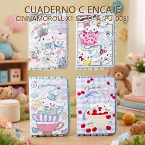 CUADERNO C ENCAJE CINNAMOROLL X1 SC-11-4 [PU-005]