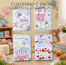 CUADERNO C ENCAJE CINNAMOROLL X1 SC-11-4 [PU-005]