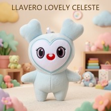 LLAVERO LOVELY CELESTE