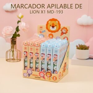 MARCADOR APILABLE DE LION X1 MD-193