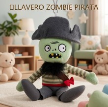 LLAVERO ZOMBIE PIRATA