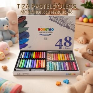 TIZA PASTELS OLEOS MORANDI X48 HY8003-48