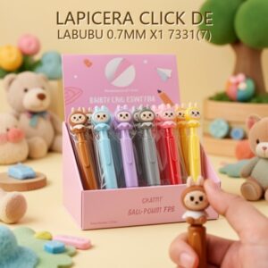 LAPICERA CLICK DE LABUBU 0.7MM X1 7331(7)