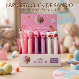 LAPICERA CLICK DE SANRIO 0.7MM X1 7331(10)