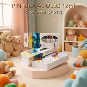 PINTURA AL ÓLEO 12ml X12pc 5753 [O1212]