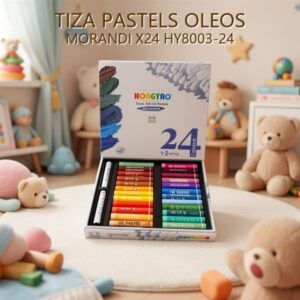TIZA PASTELS OLEOS MORANDI X24 HY8003-24