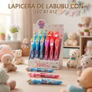 LAPICERA DE LABUBU CON LUZ X1 612
