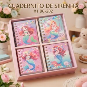 CUADERNITO DE SIRENITA X1 BC-202