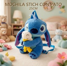 MOCHILA STICH CON PATO 25CM