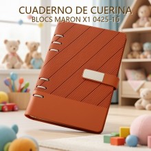 CUADERNO DE CUERINA BLOCS MARON X1 0425-16