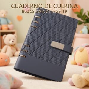 CUADERNO DE CUERINA BLOCS GRIS X1 0425-19