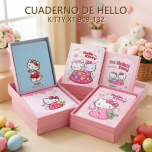 CUADERNO DE HELLO KITTY X1 909-132