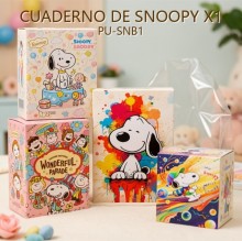 CUADERNO DE SNOOPY X1 PU-SNB1