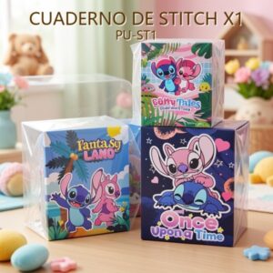 CUADERNO DE STITCH X1 PU-ST1
